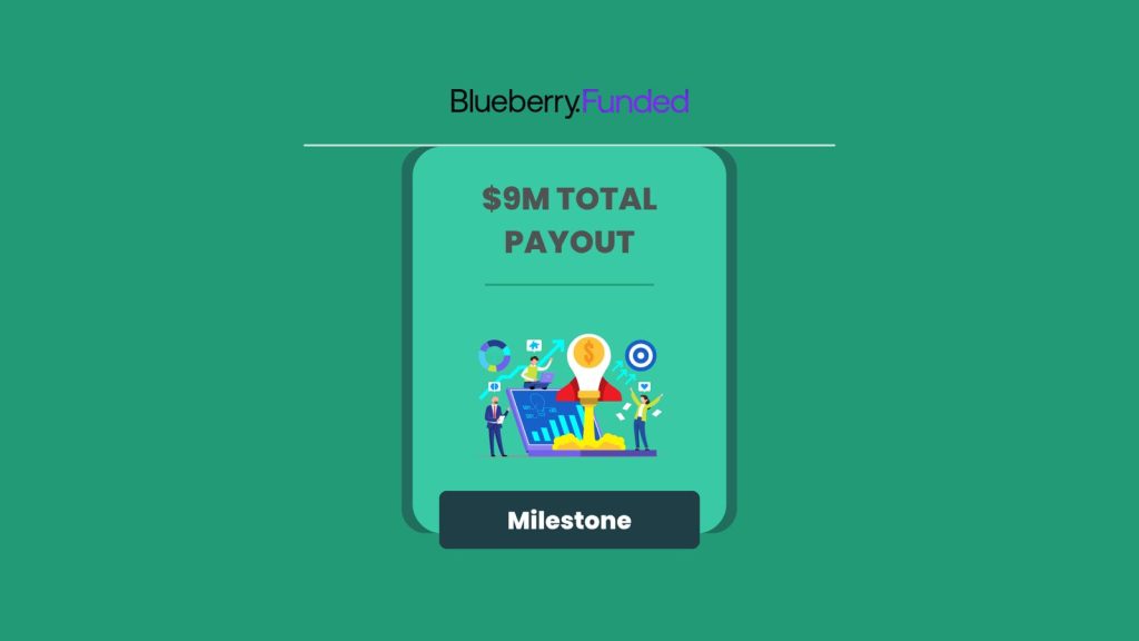 Blueberry Funded Surpasses $9 Million in Trader Payouts