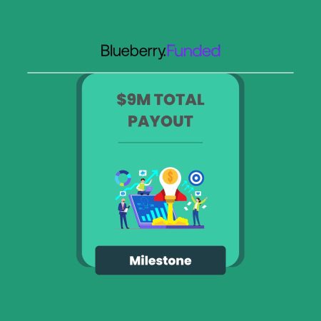 Blueberry Funded Surpasses $9 Million in Trader Payouts
